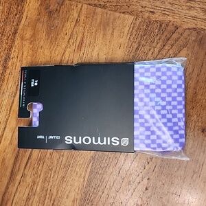Purple Checkered tights from SIMONS